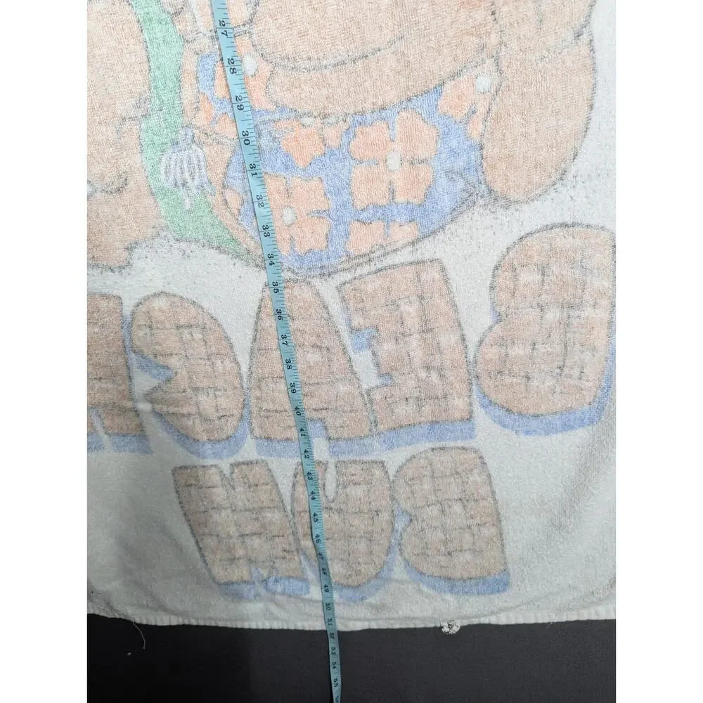 Vintage Florida Beach Bum Towel 27.5x51.5